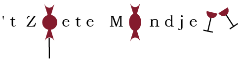 't Zoete Mondje Logo